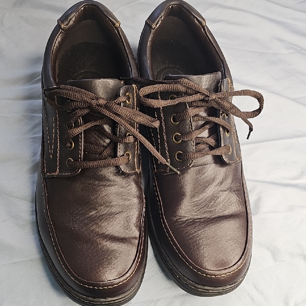 Croft & Barrow Dark Brown Leather‎ Oxfords